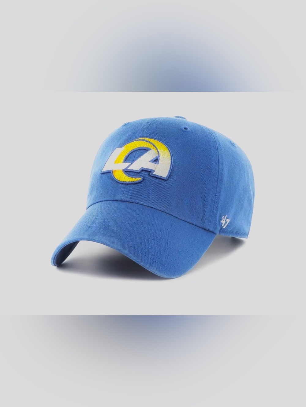 New 47 Men's Los Angeles Rams Clean Up Royal Adjustable Hat